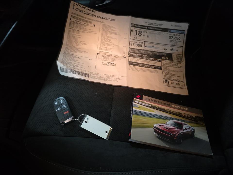 2023 Dodge Challenger R/T Scat Pack Widebody RWD