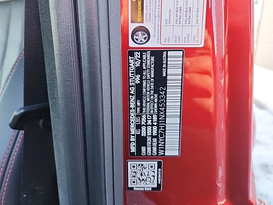 2022 Mercedes-Benz G-Class AMG G 63 AWD