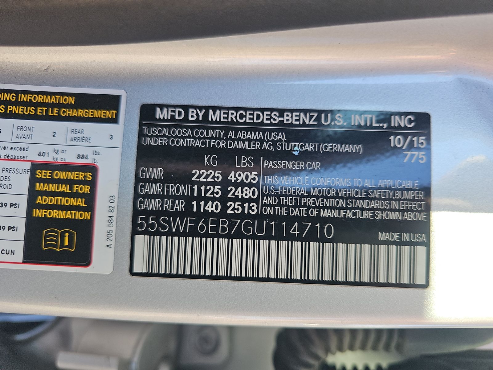 2016 Mercedes-Benz C-Class C 450 AMG AWD