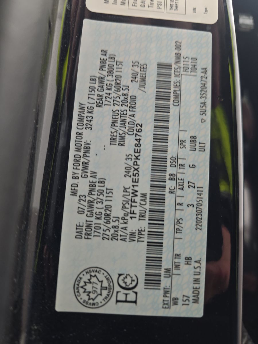 2023 Ford F-150 Lariat AWD