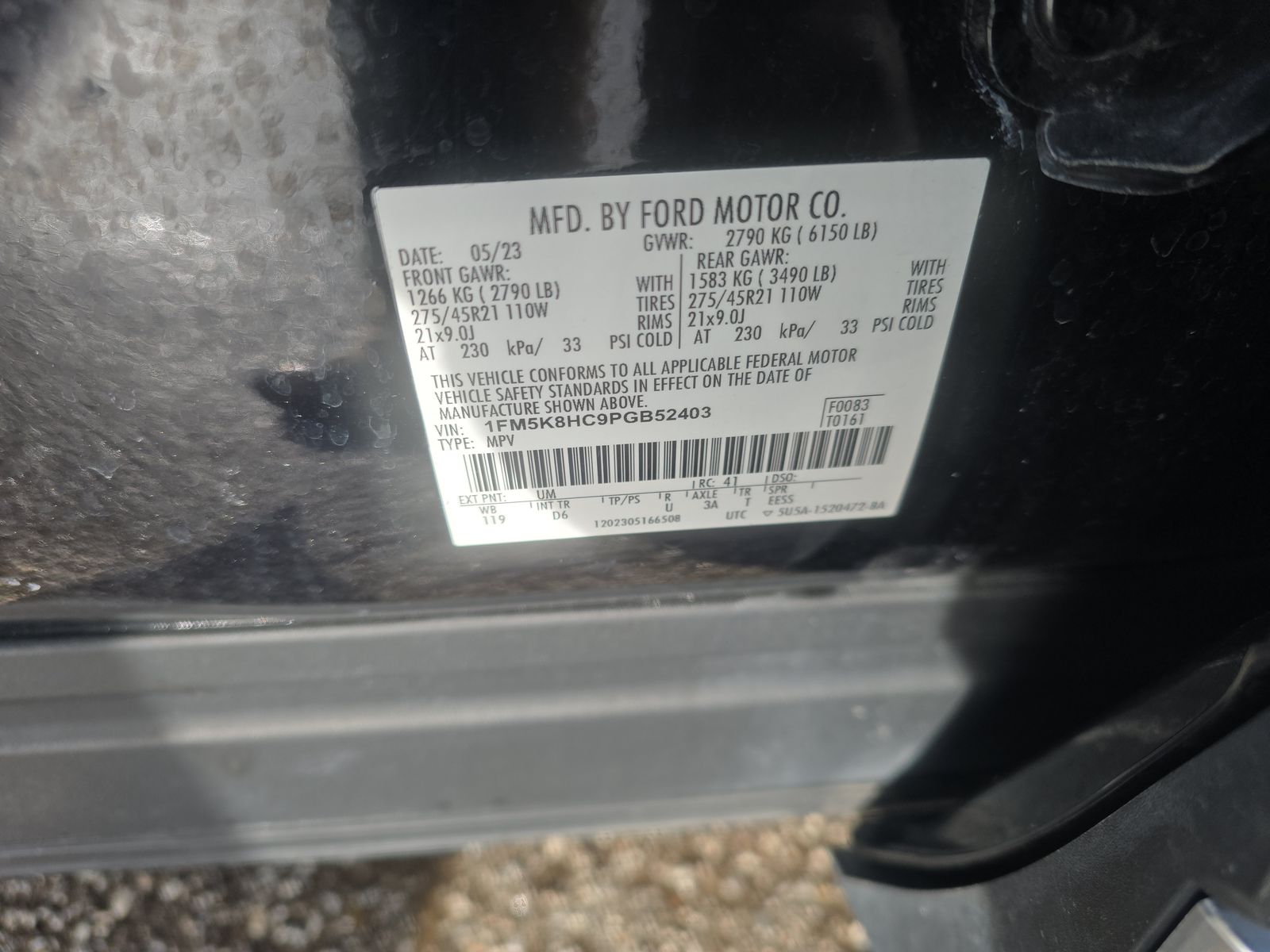 2023 Ford Explorer Platinum AWD