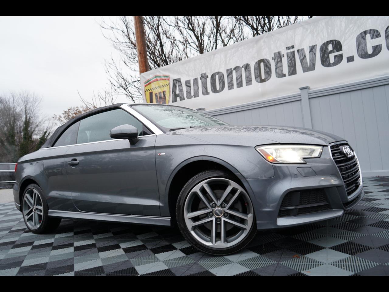 2017 Audi A3 Cabriolet Premium Plus Convertible