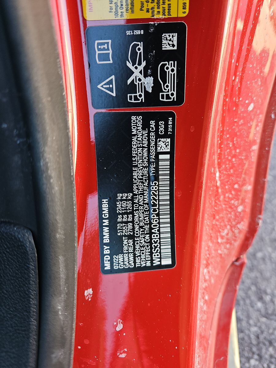 2023 BMW M4 Competition xDrive AWD