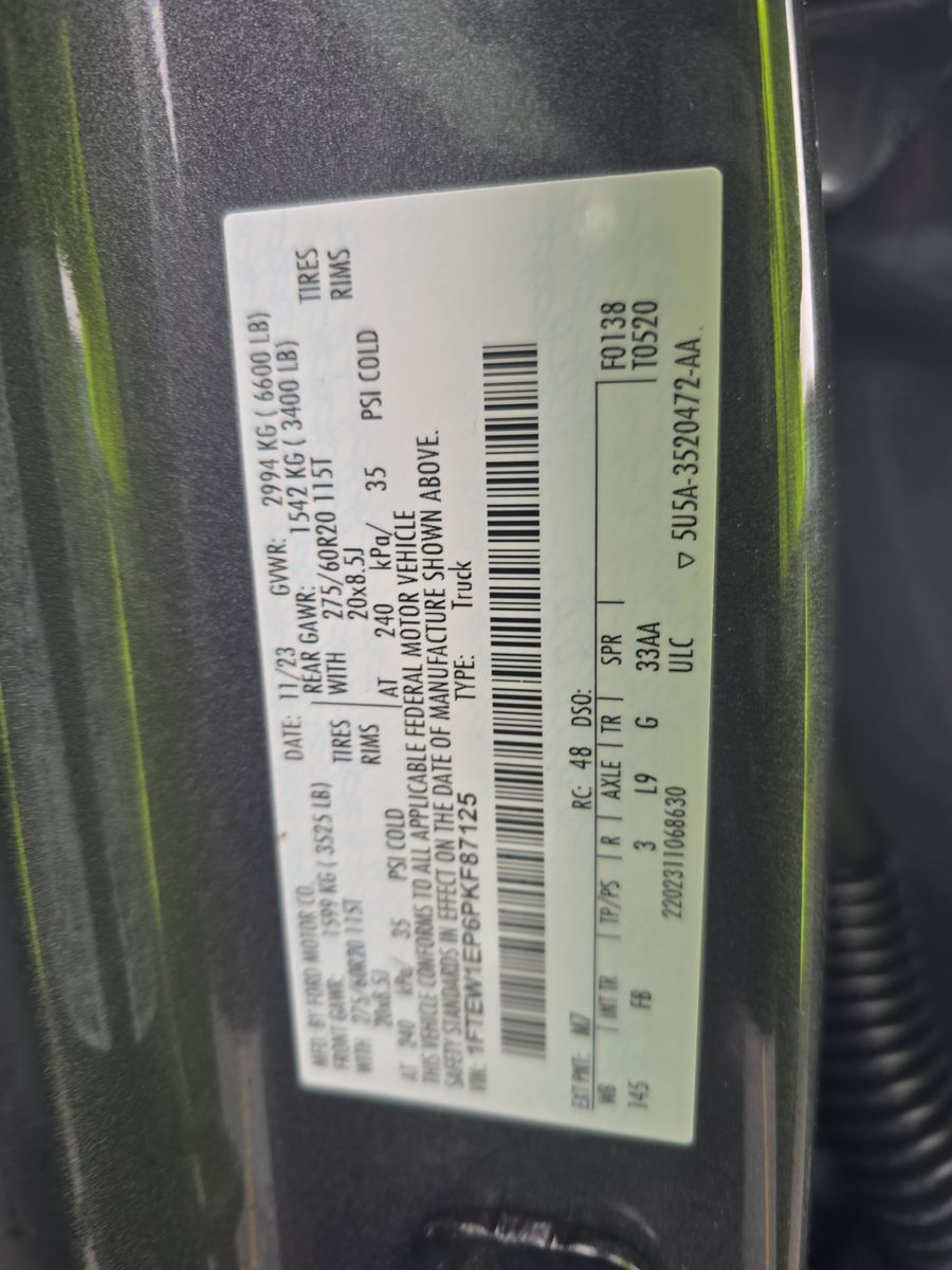 2023 Ford F-150 XLT AWD