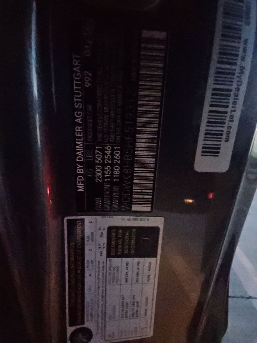 2017 Mercedes-Benz C-Class AMG C 63 S RWD