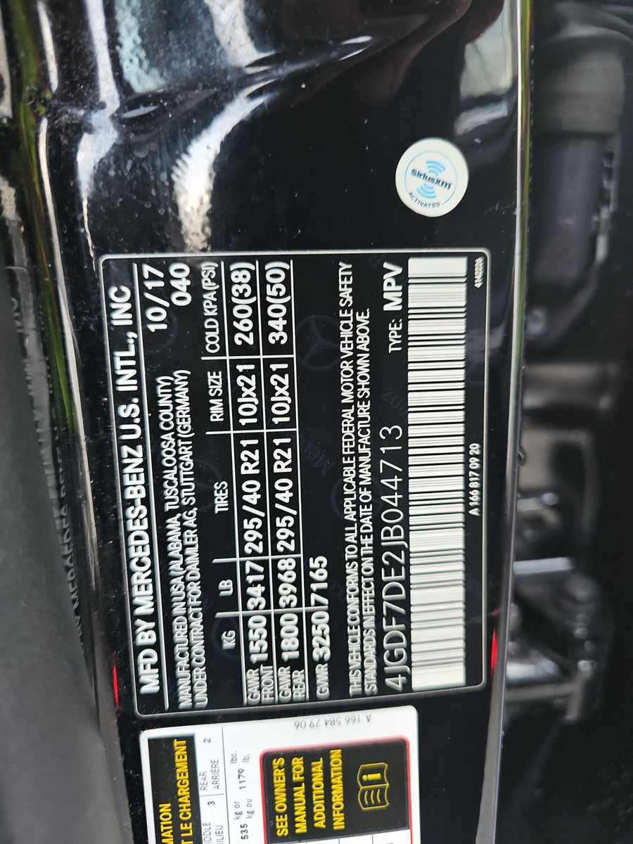 2018 Mercedes-Benz GLS GLS 550 AWD