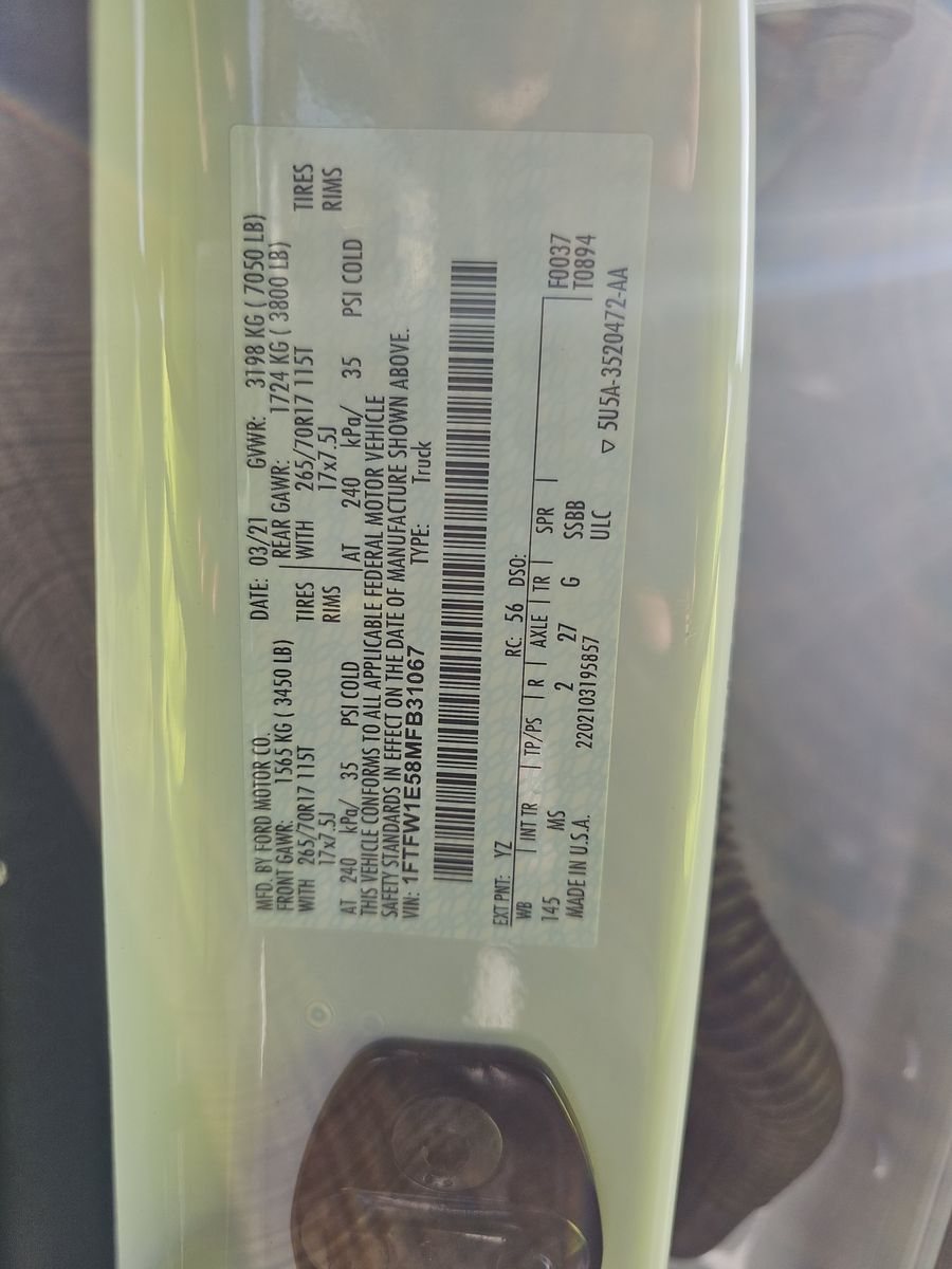 2021 Ford F-150 XLT AWD