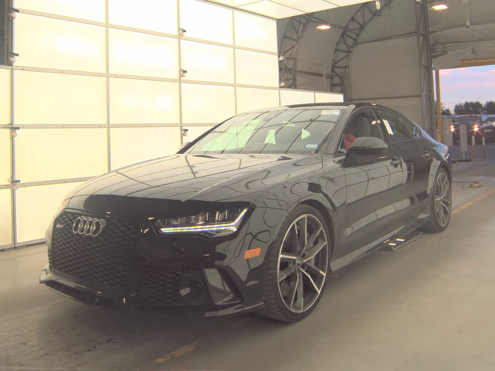 2018 Audi RS 7 performance