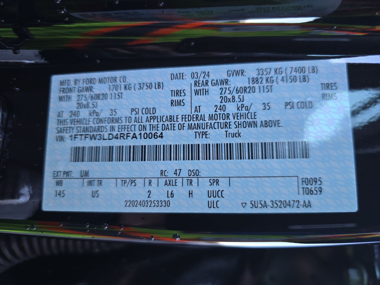 2024 Ford F-150 Hybrid XLT AWD