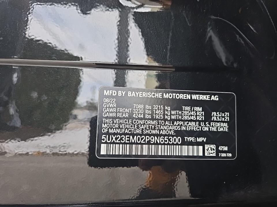 2023 BMW X7 xDrive40i AWD