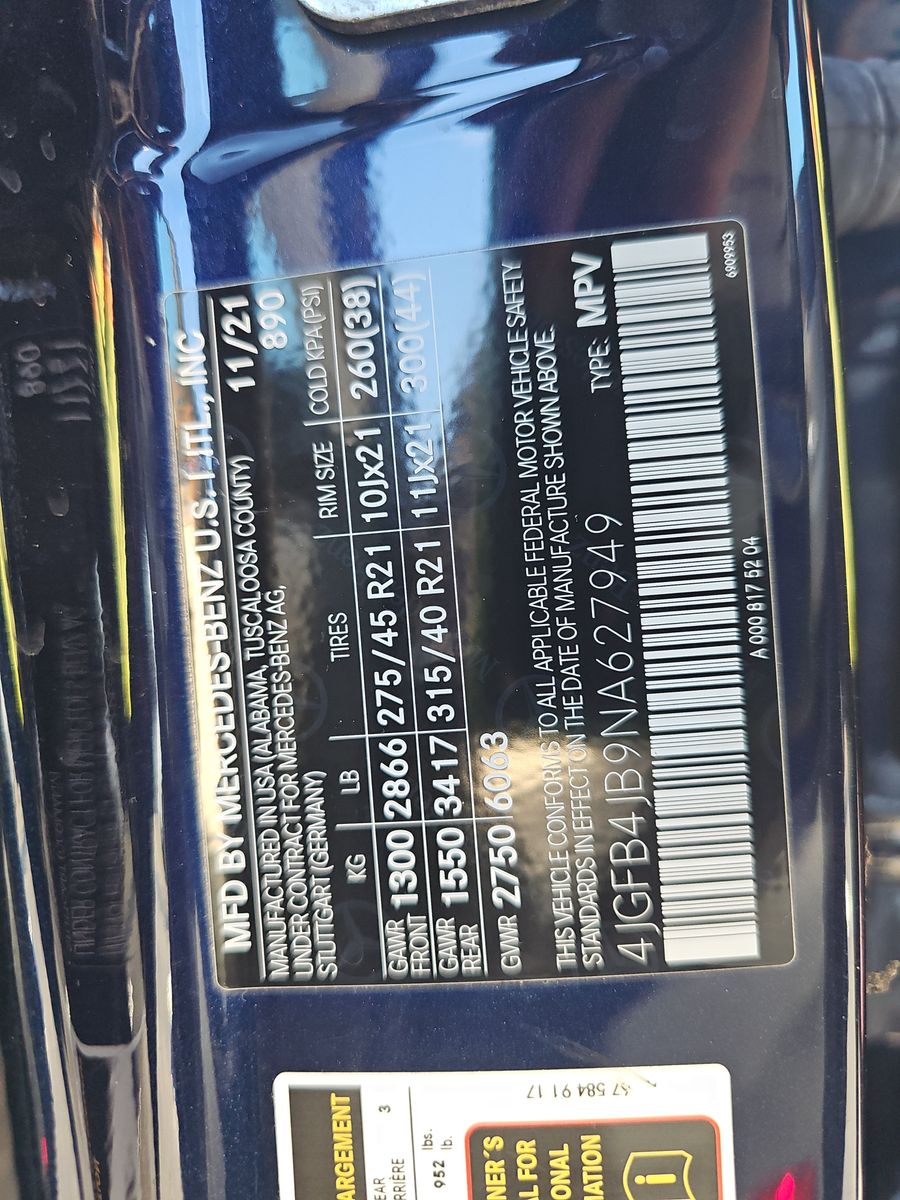 2022 Mercedes-Benz GLE GLE 350 RWD