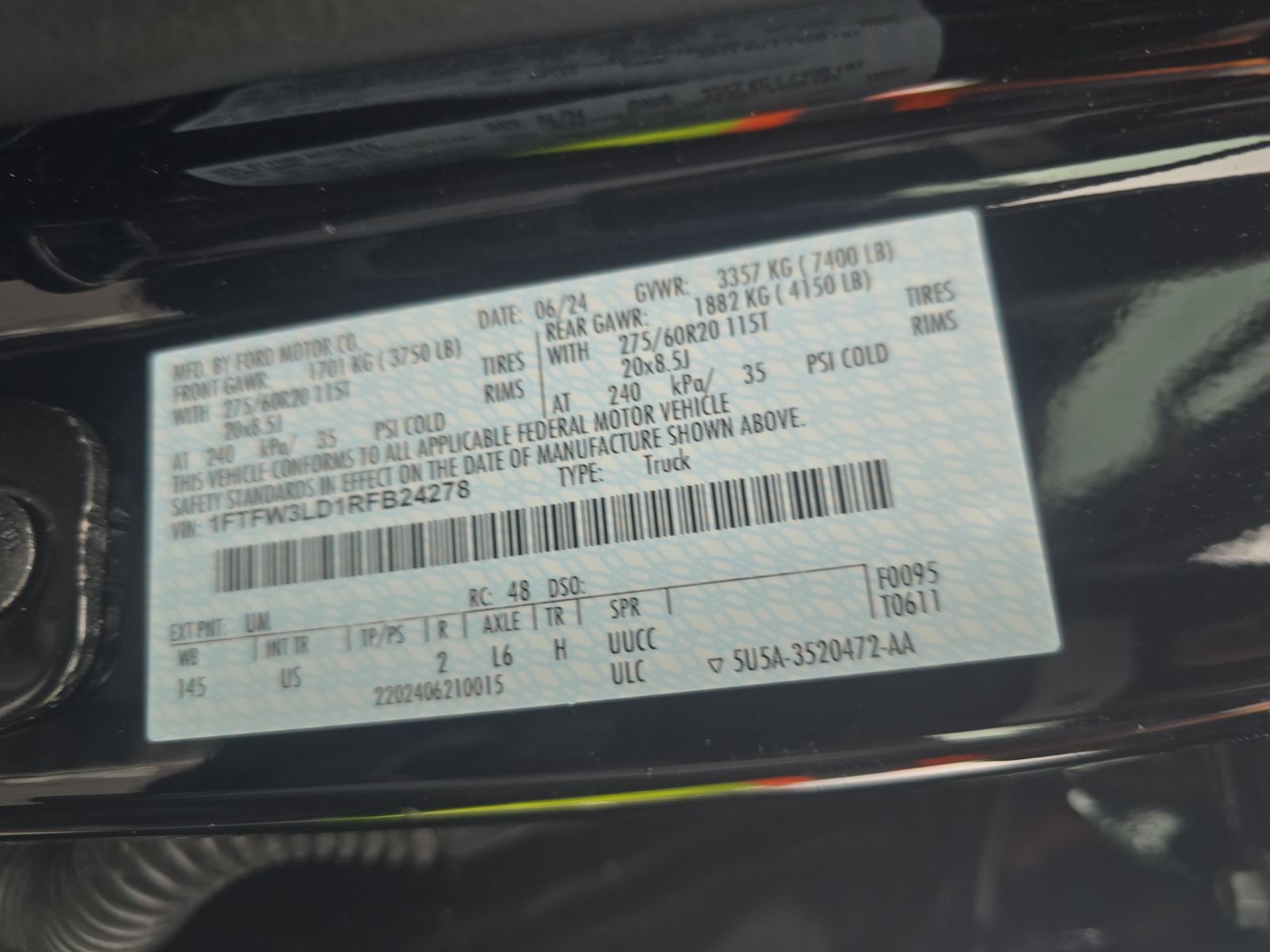 2024 Ford F-150 Hybrid XLT AWD