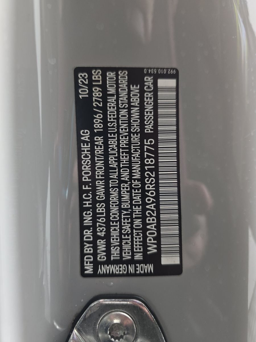 2024 Porsche 911 Carrera GTS RWD