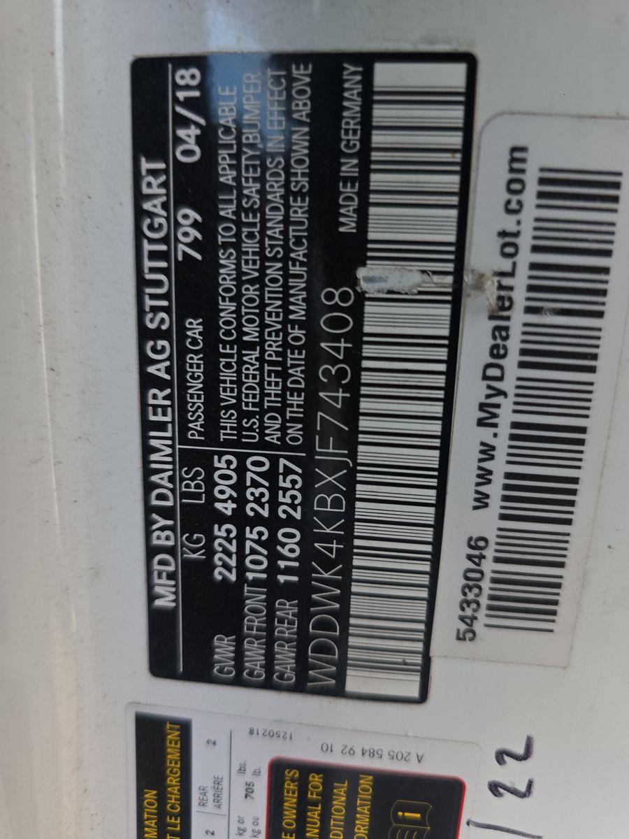 2018 Mercedes-Benz C-Class C 300 AWD