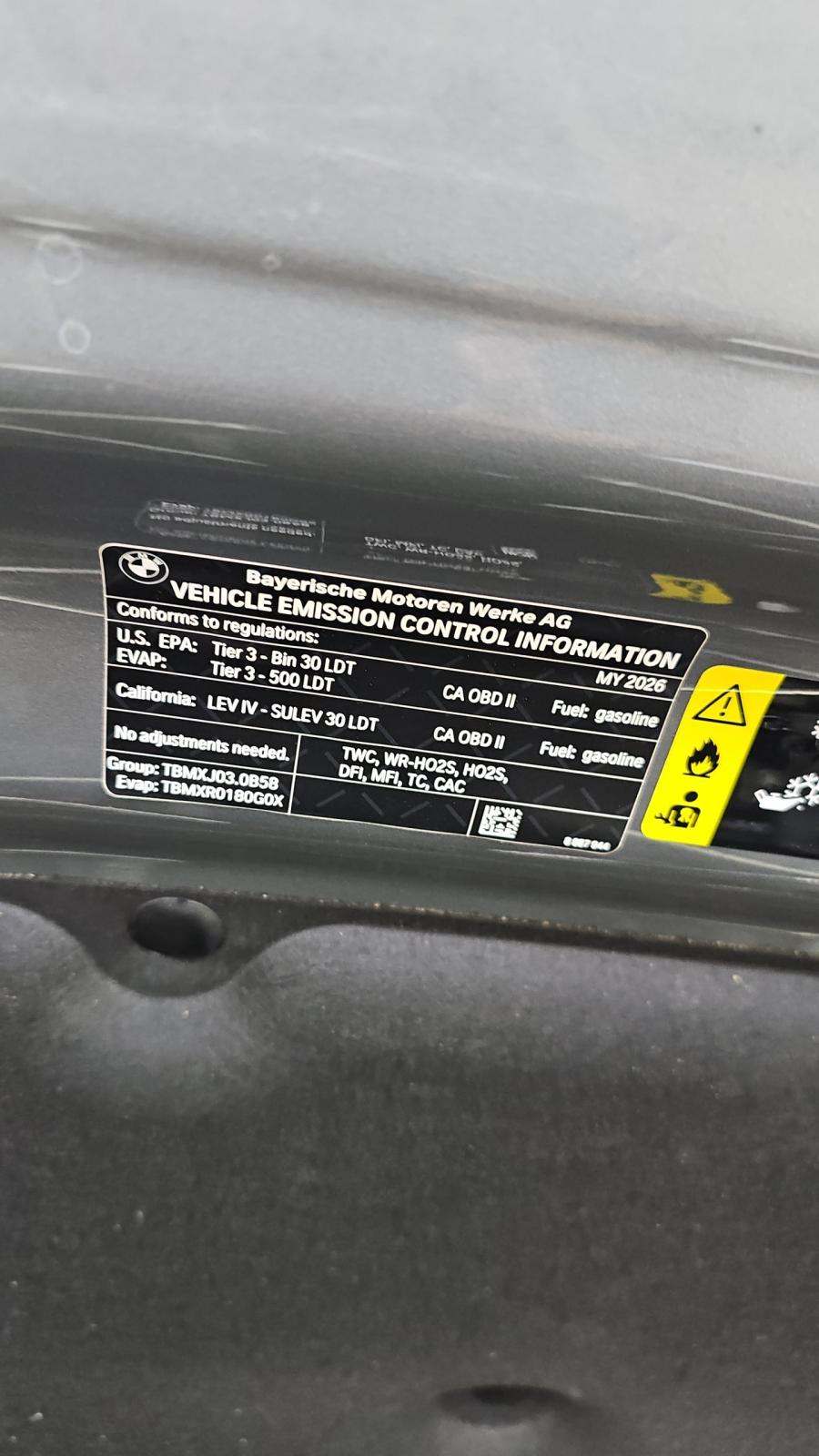 2026 BMW X5 sDrive40i FWD