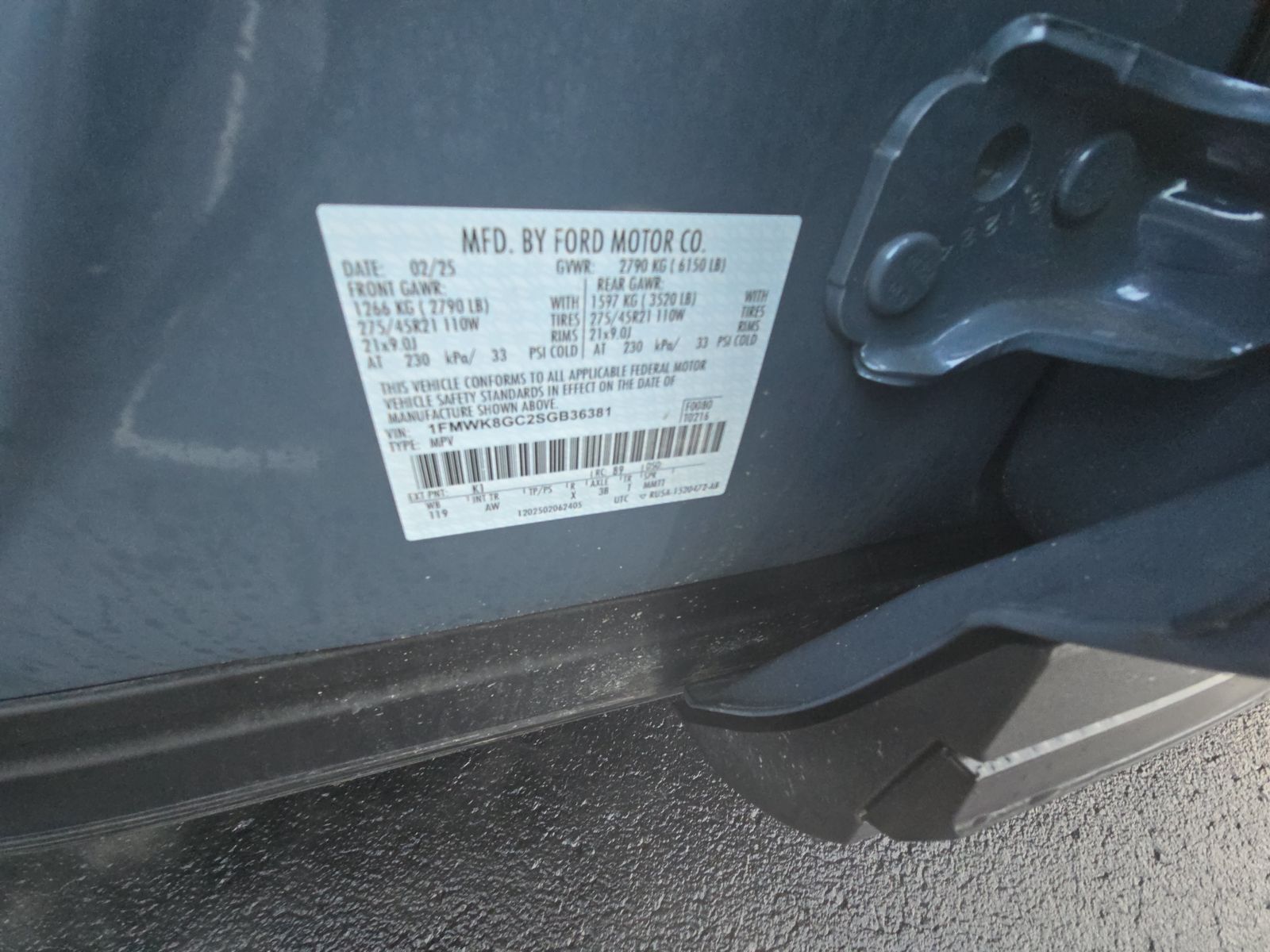 2025 Ford Explorer ST AWD