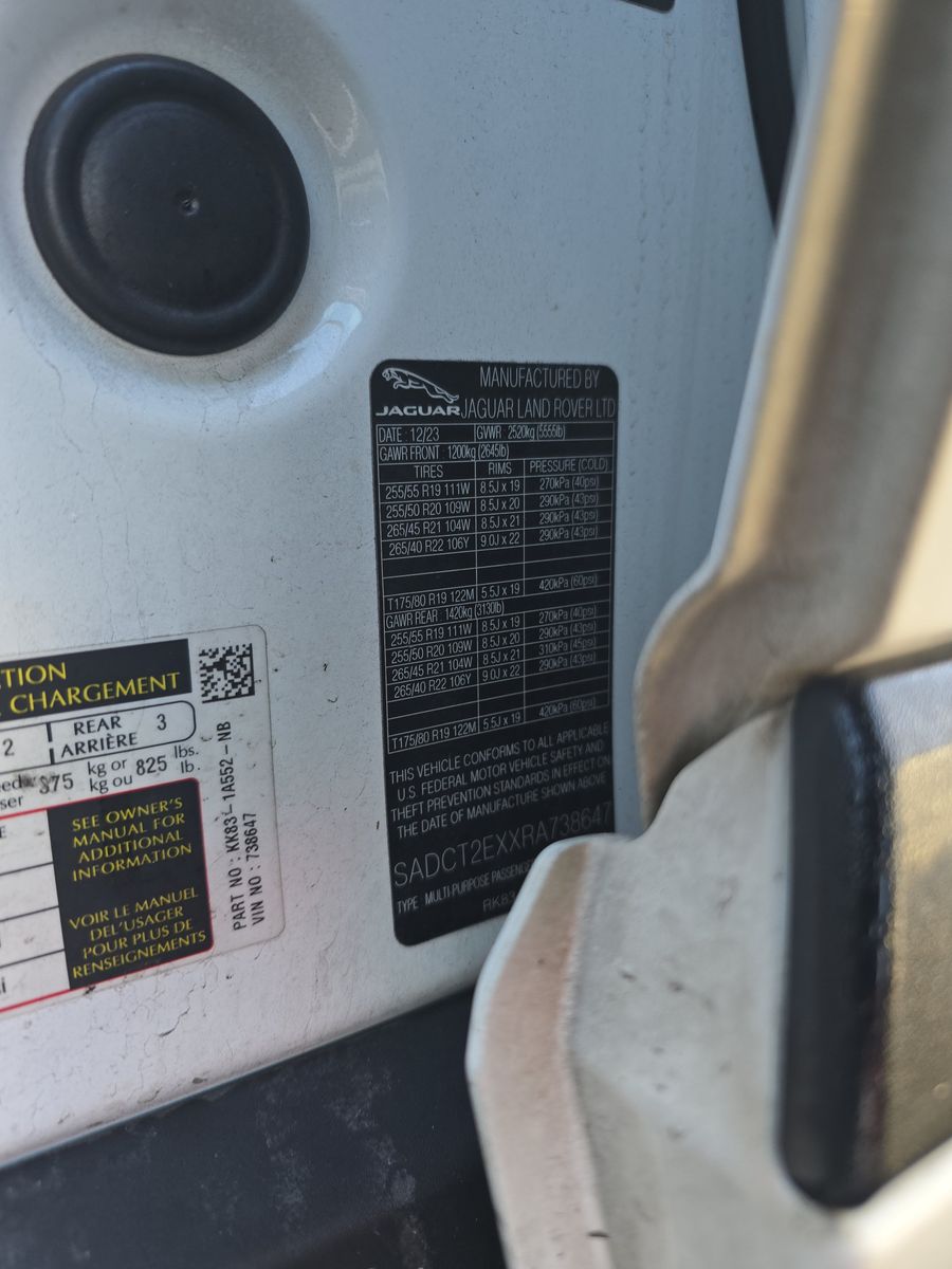 2024 Jaguar F-PACE P250 R-Dynamic S AWD