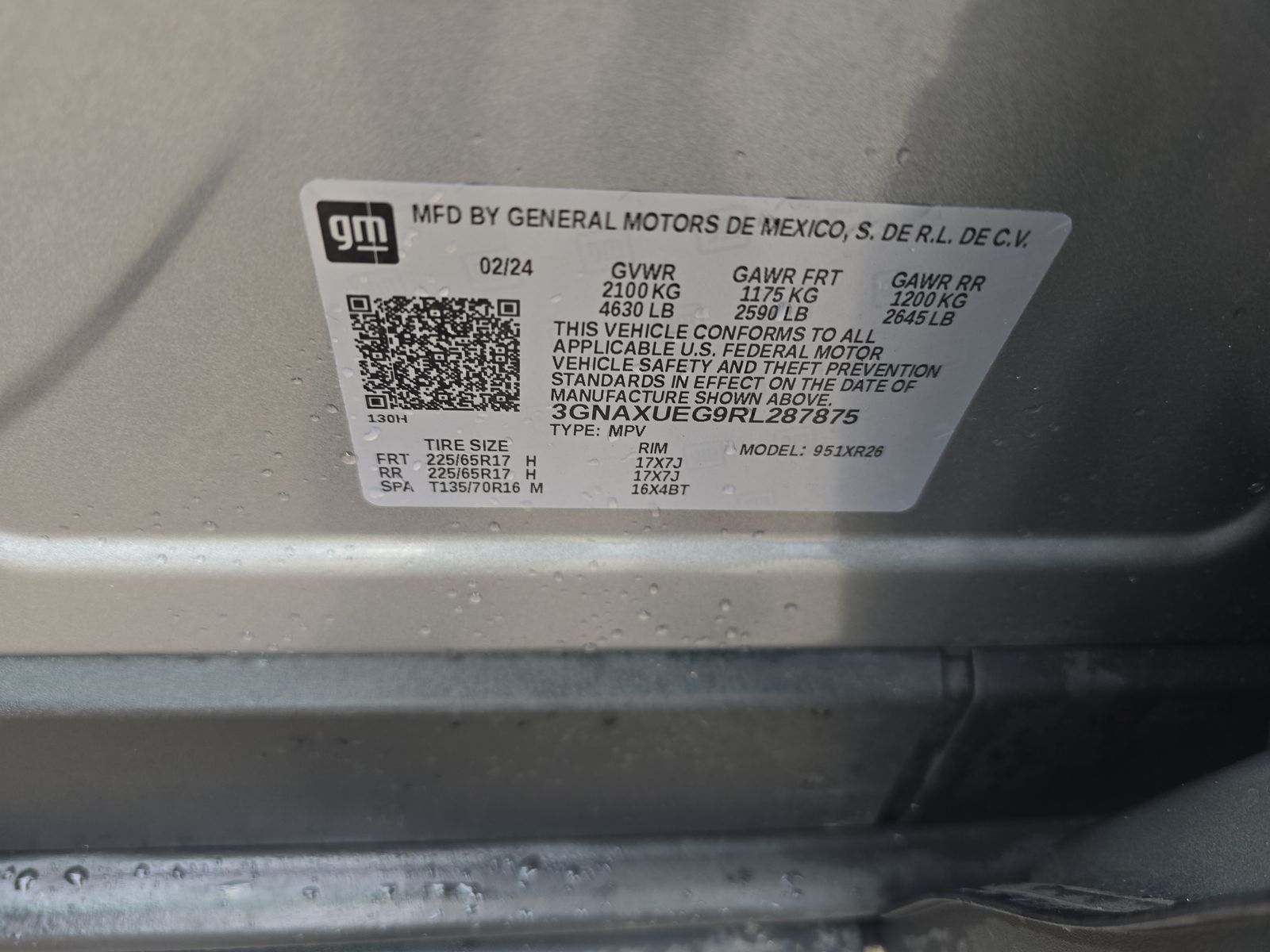 2024 Chevrolet Equinox LT AWD