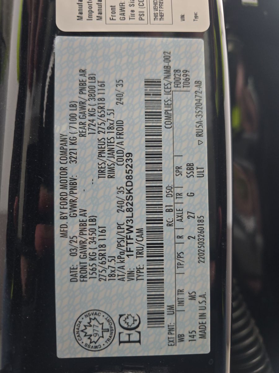 2025 Ford F-150 XLT AWD