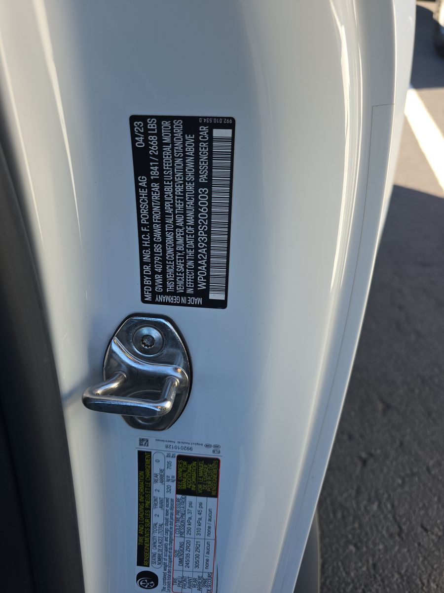 2023 Porsche 911 Carrera T RWD