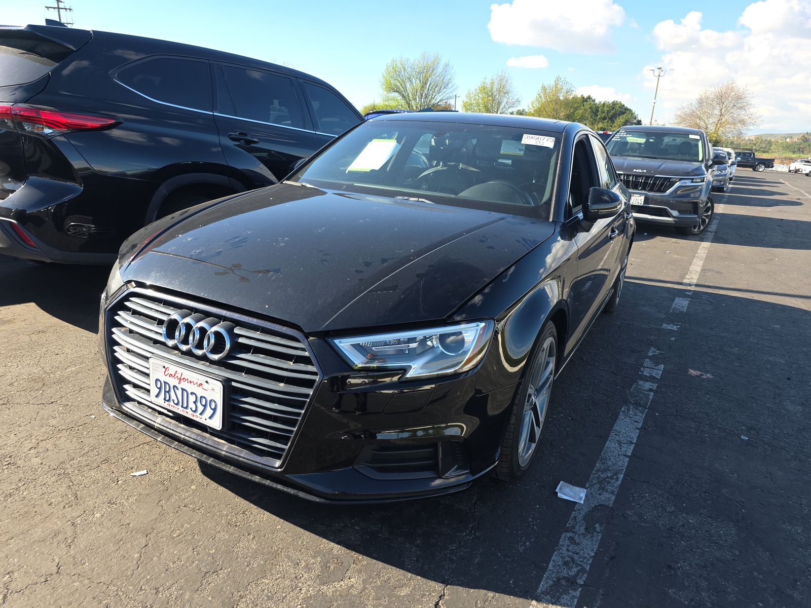 2019 Audi A3 Sedan Titanium Premium