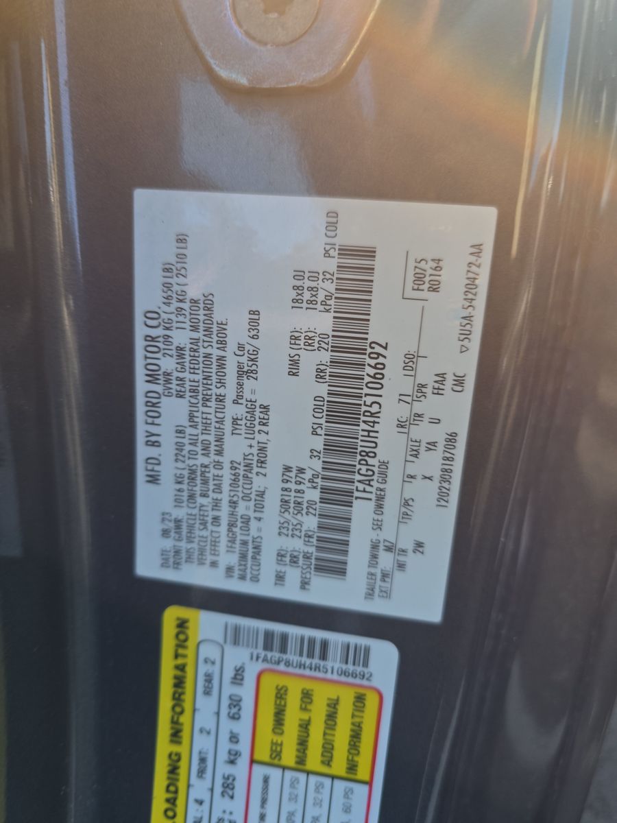 2024 Ford Mustang EcoBoost RWD