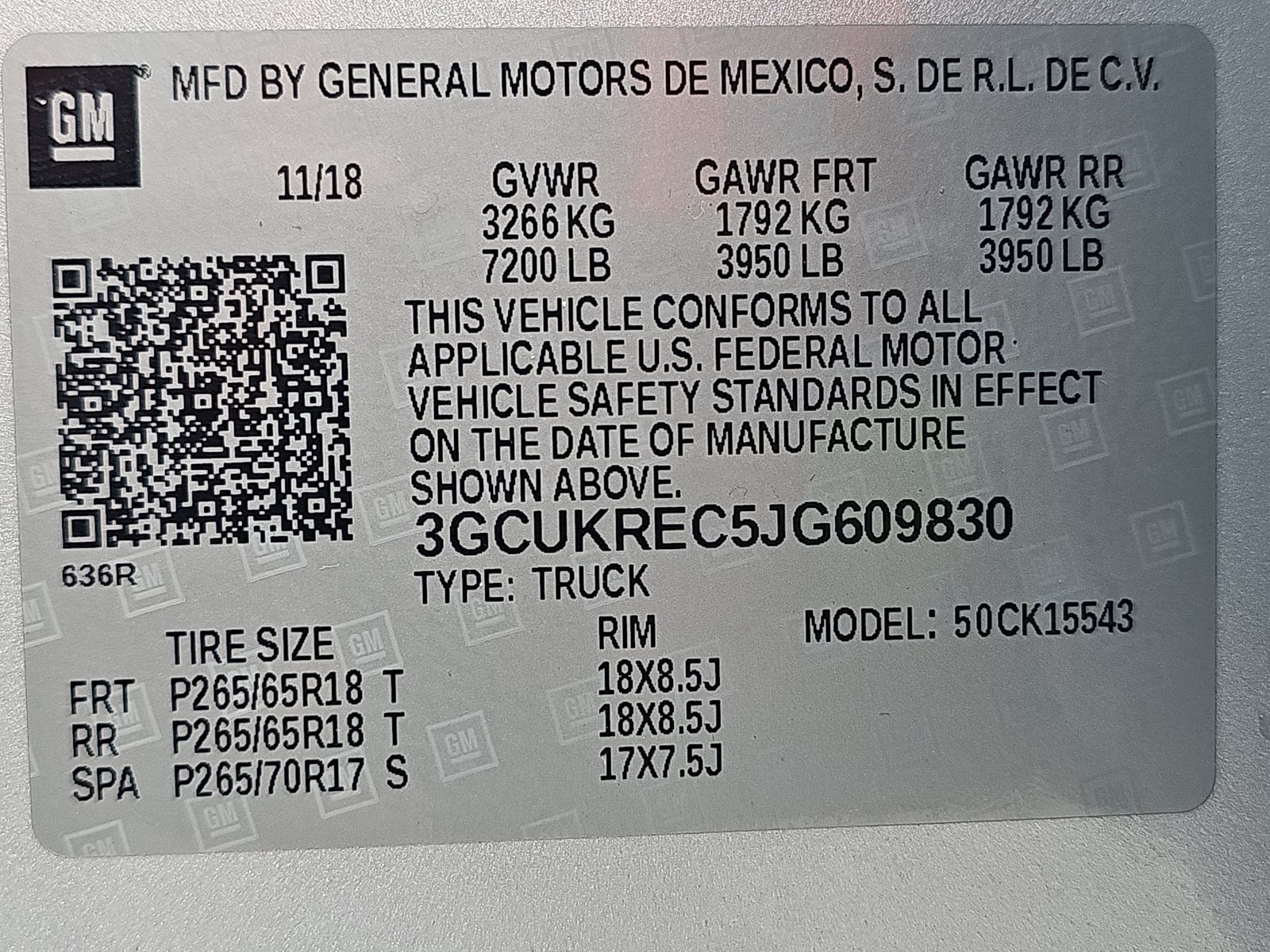 2018 Chevrolet Silverado 1500 LT Z71 AWD