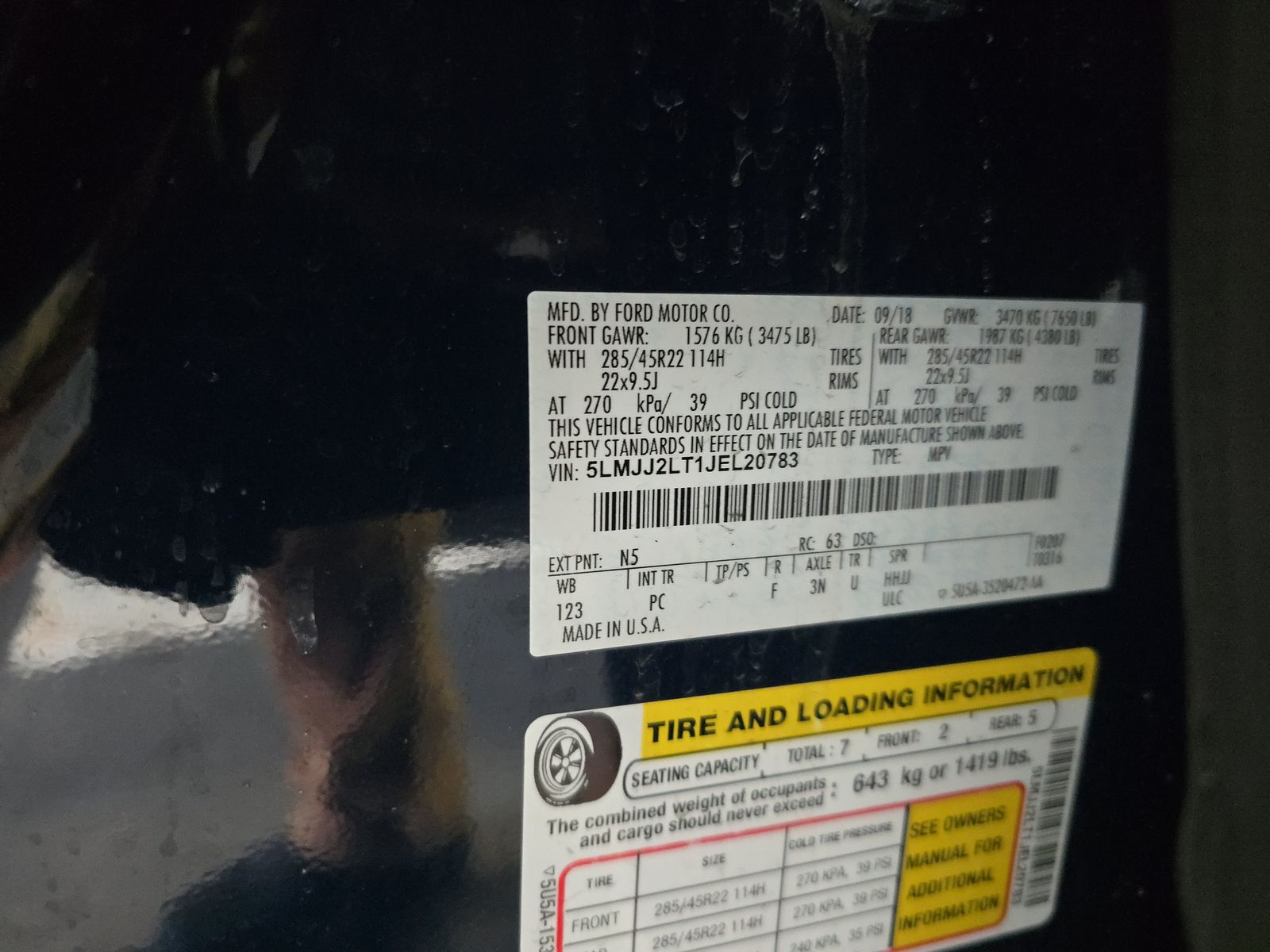 2018 Lincoln Navigator Reserve AWD