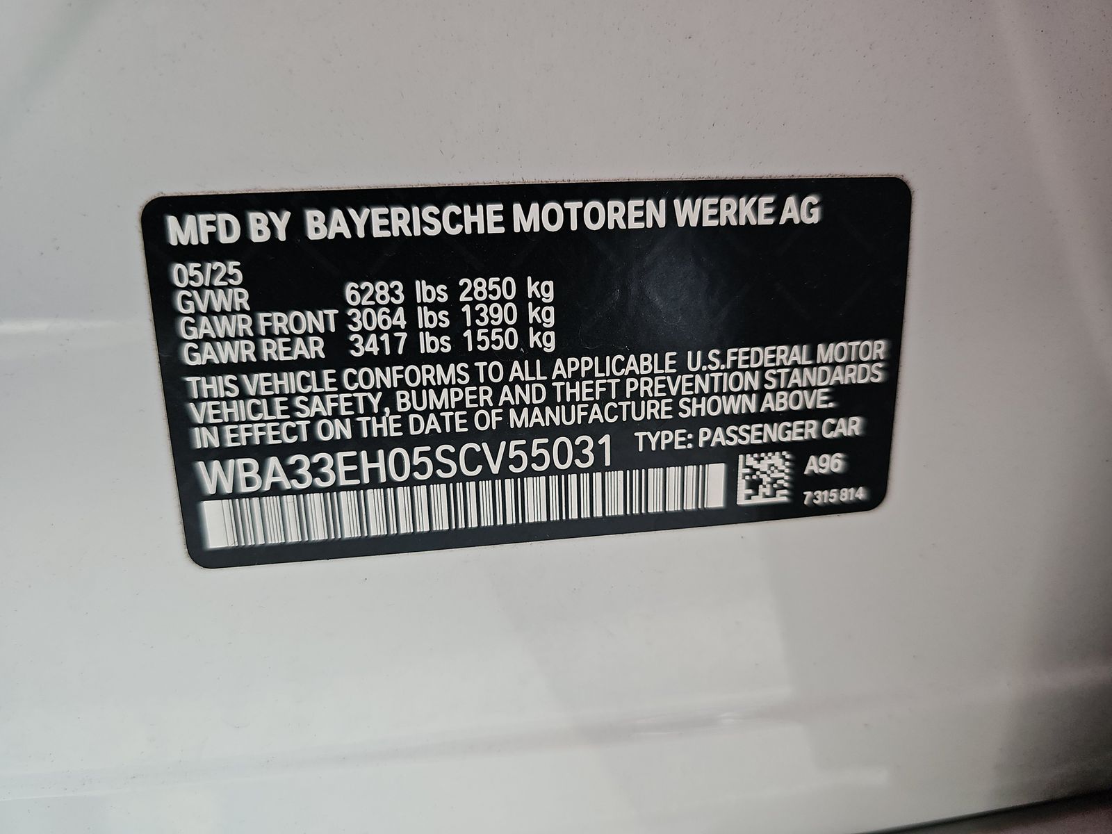 2025 BMW 7 Series 740i xDrive AWD