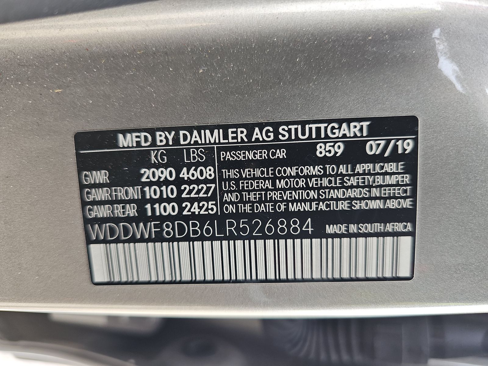 2020 Mercedes-Benz C-Class C 300 RWD