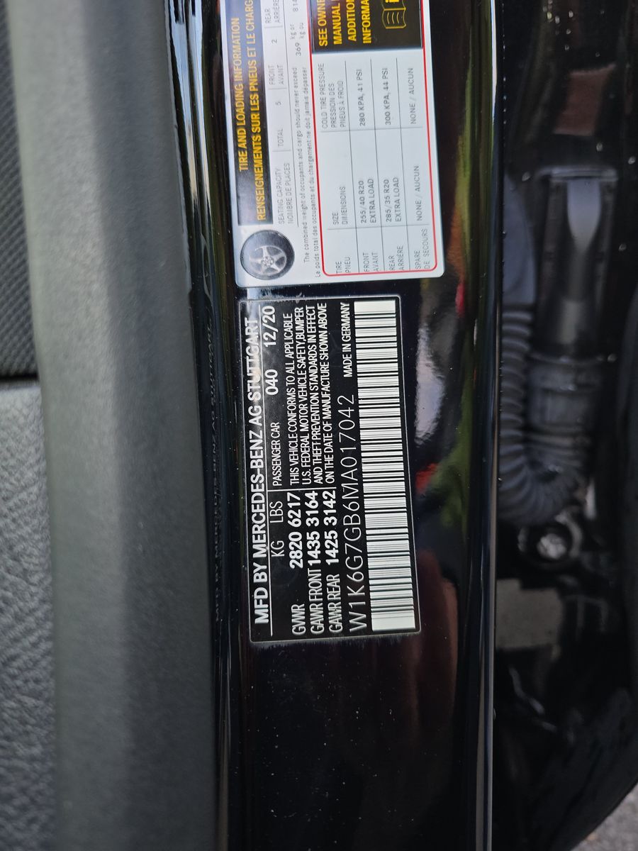 2021 Mercedes-Benz S-Class S 580 AWD