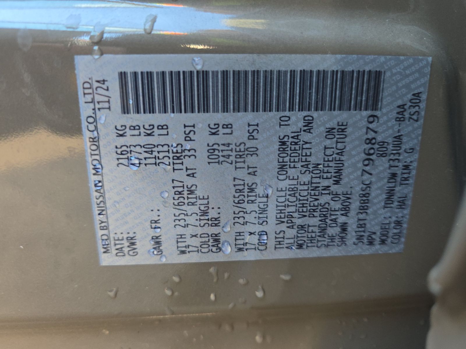 2025 Nissan Rogue Rock Creek AWD