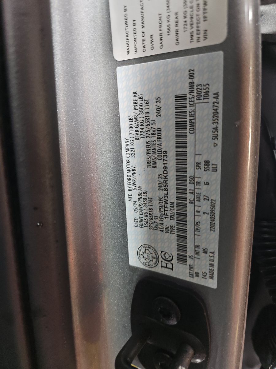 2024 Ford F-150 XLT AWD