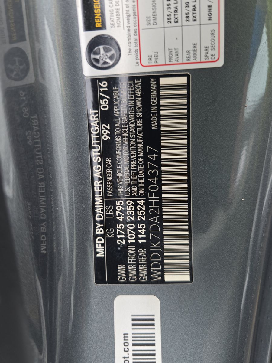 2017 Mercedes-Benz SL-Class SL 550 RWD