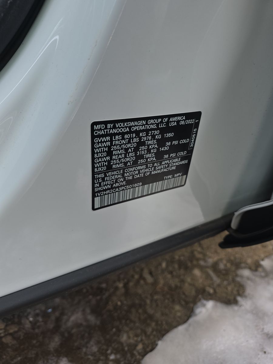 2023 Volkswagen Atlas 3.6L SE AWD