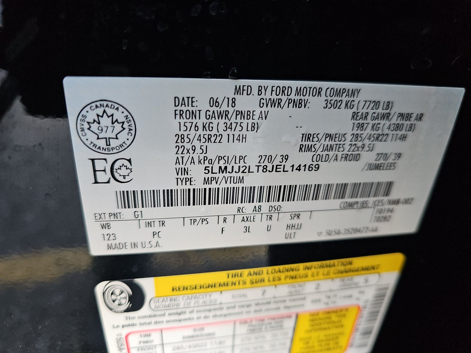 2018 Lincoln Navigator Reserve AWD