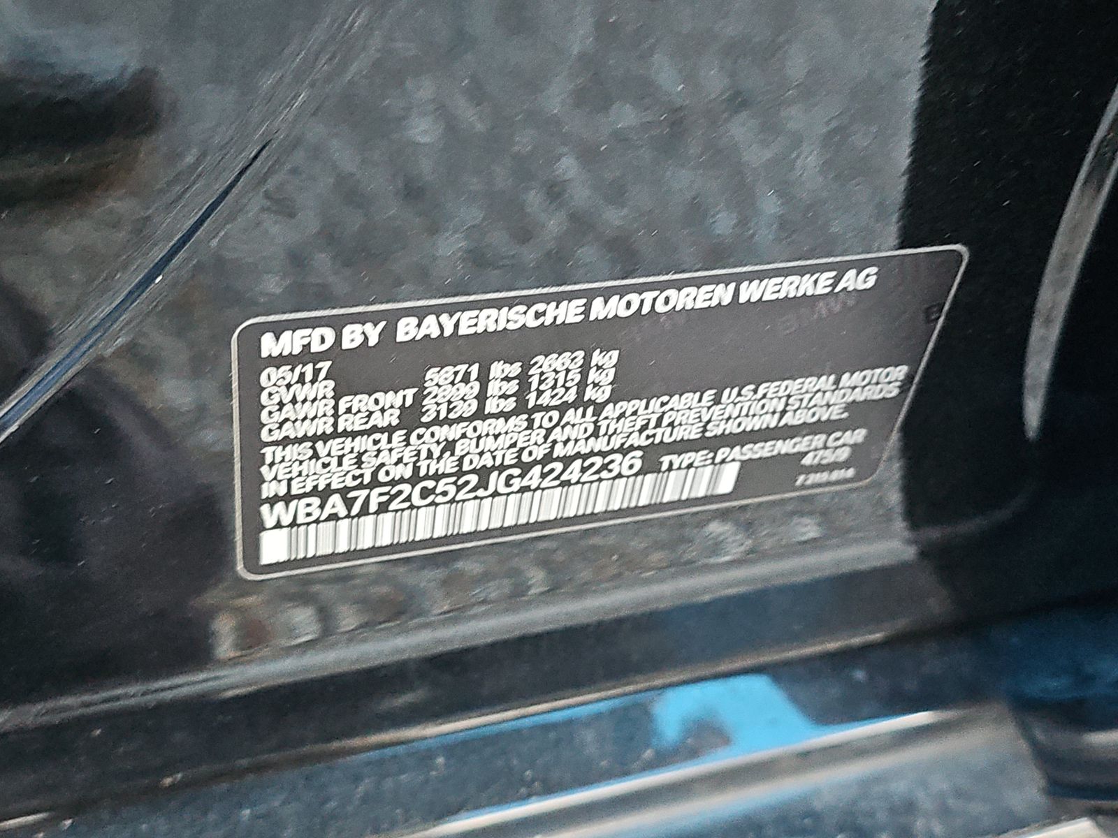 2018 BMW 7 Series 750i xDrive AWD