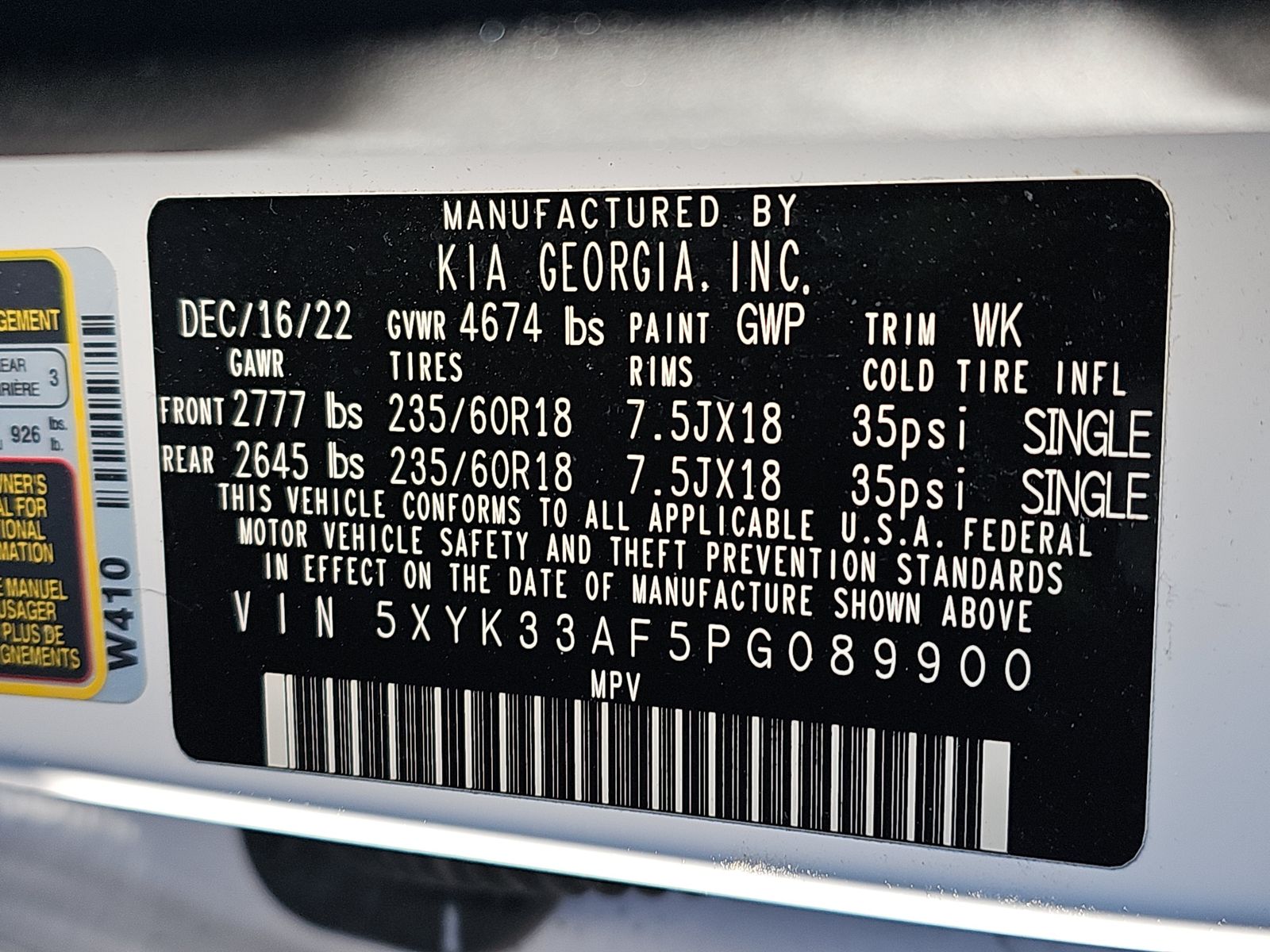 2023 Kia Sportage EX FWD