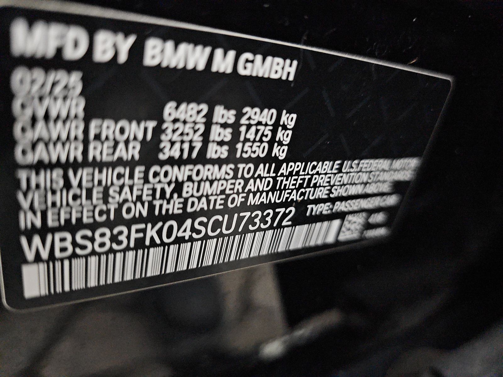 2025 BMW M5 Base AWD