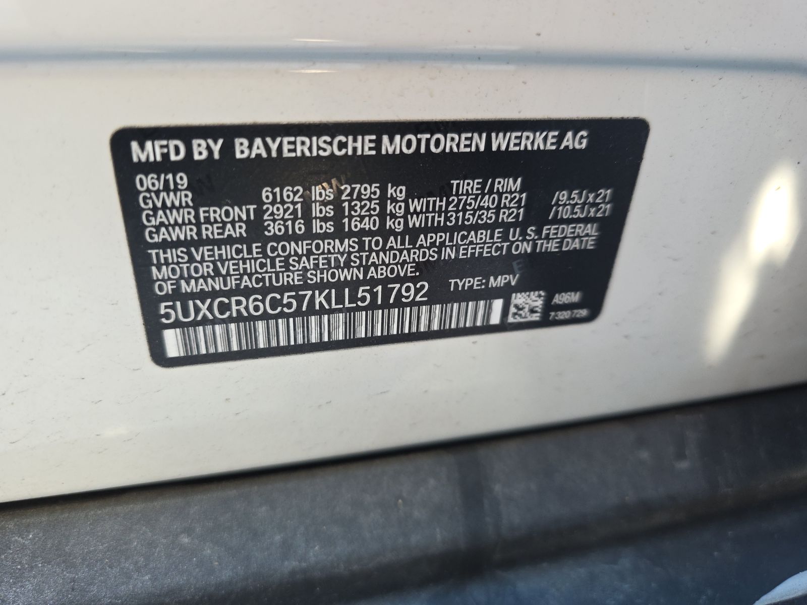 2019 BMW X5 xDrive40i AWD