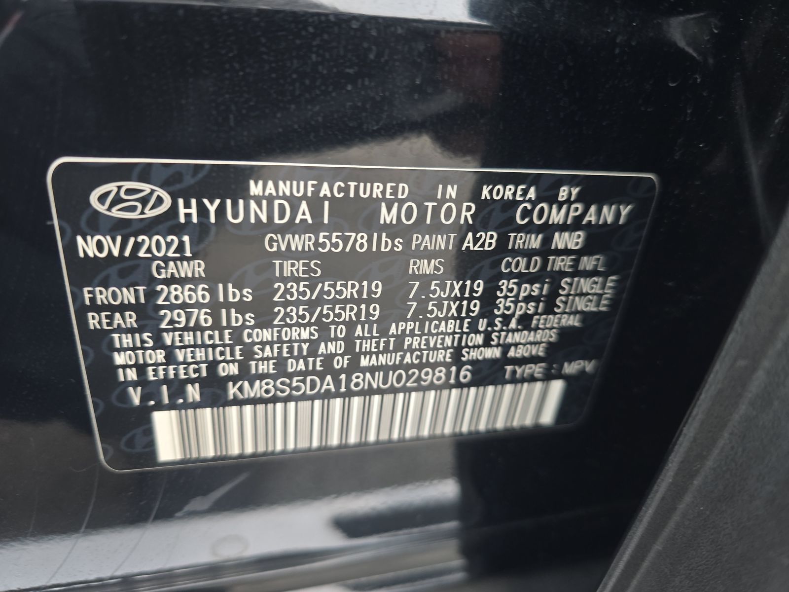 2022 Hyundai Santa Fe Hybrid Limited AWD