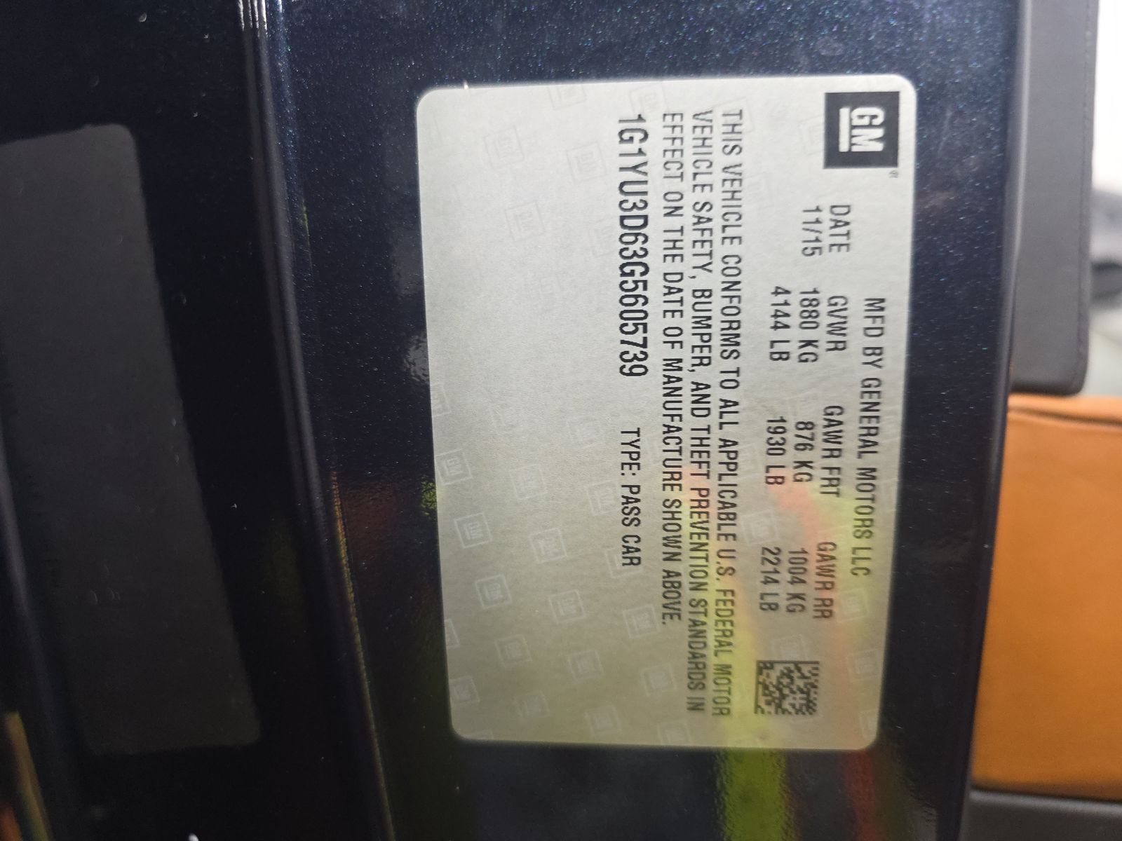 2016 Chevrolet Corvette Z06 RWD