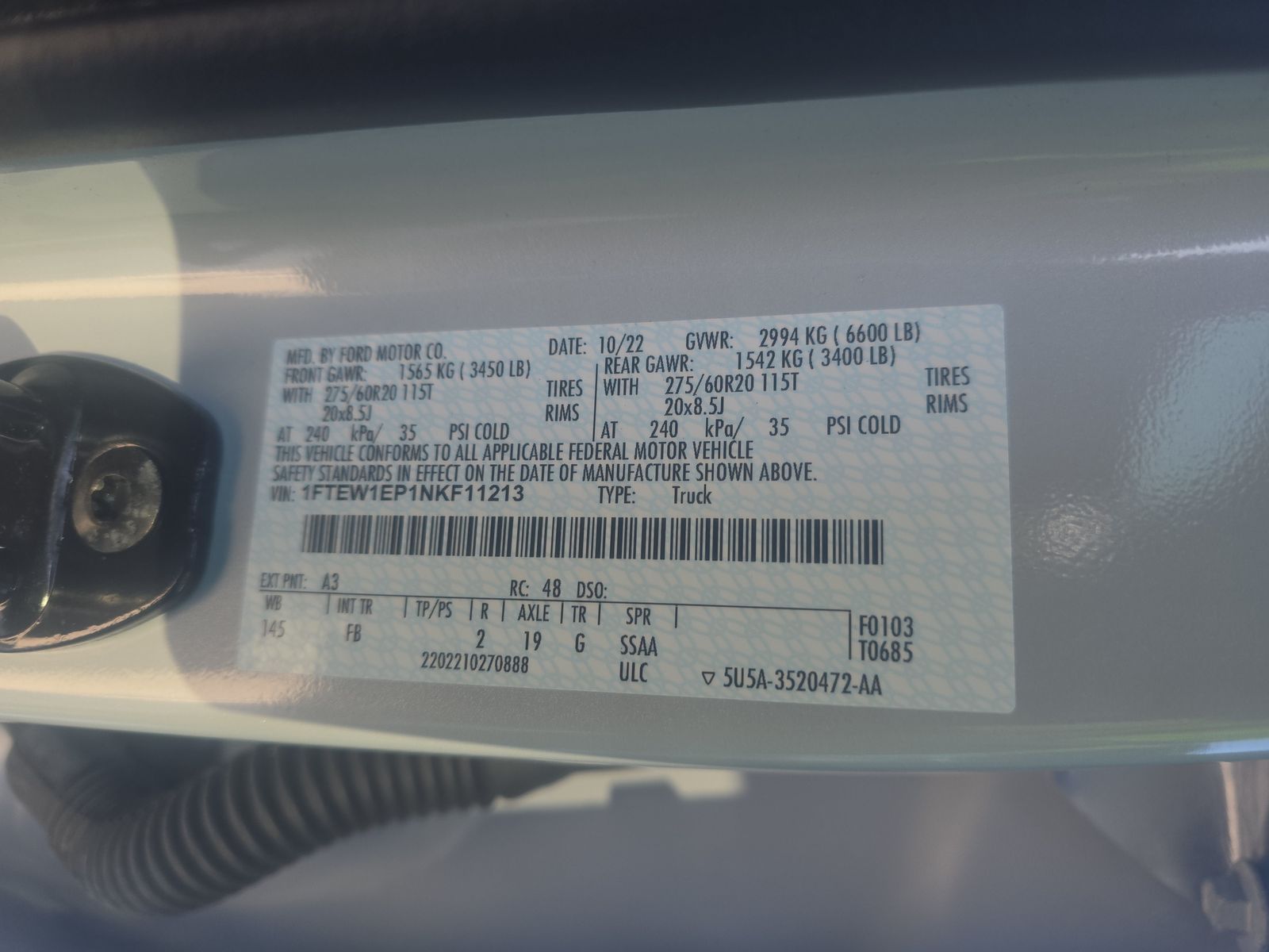 2022 Ford F-150 XLT AWD