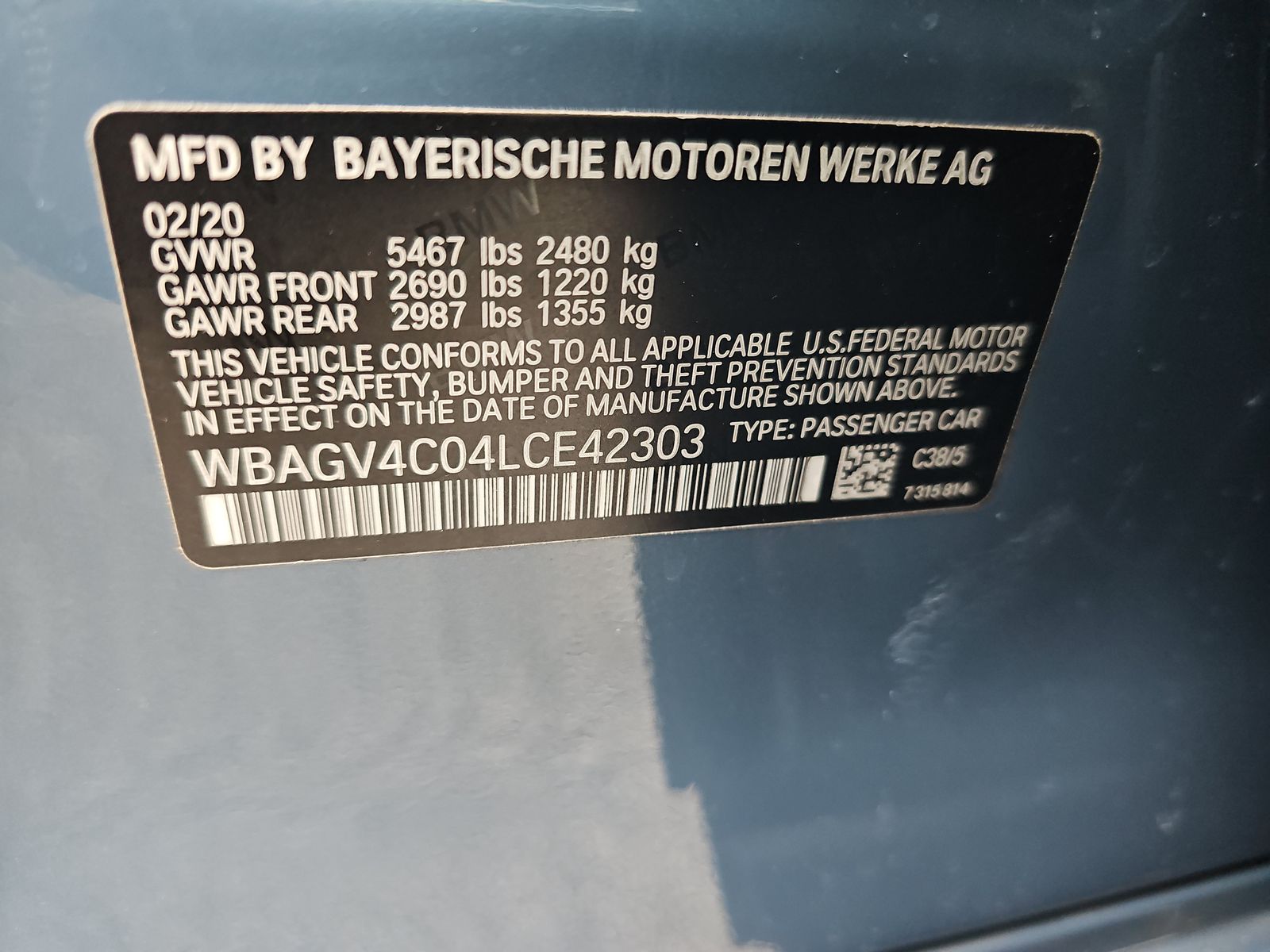 2020 BMW 8 Series 840i xDrive AWD