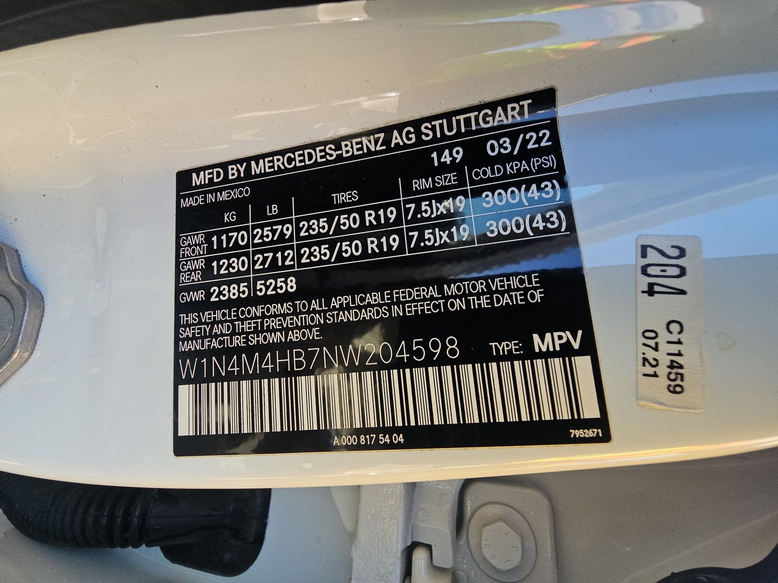 2022 Mercedes-Benz GLB GLB 250 AWD