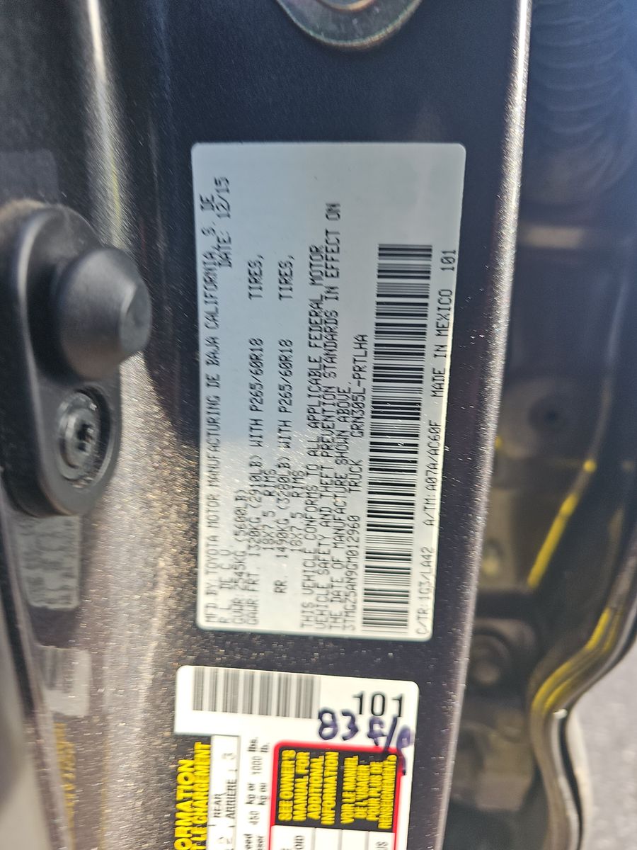 2016 Toyota Tacoma Limited AWD