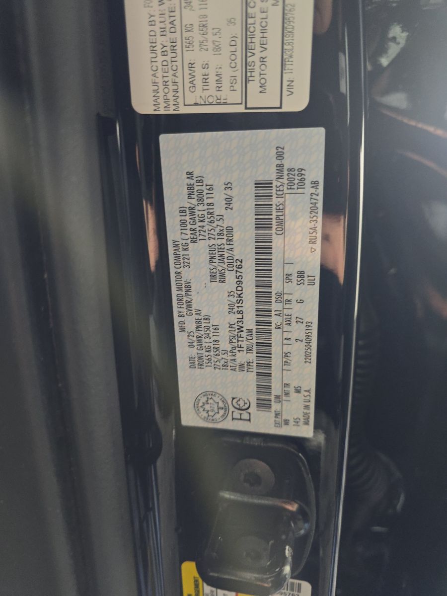 2025 Ford F-150 XLT AWD