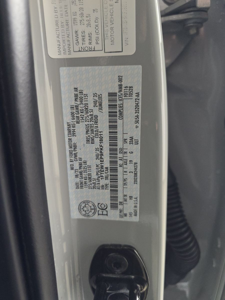 2023 Ford F-150 Lariat AWD