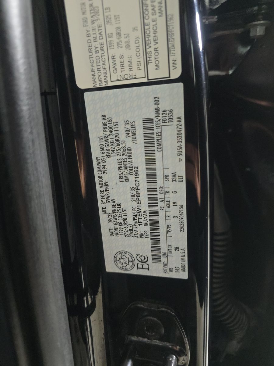 2023 Ford F-150 Lariat AWD