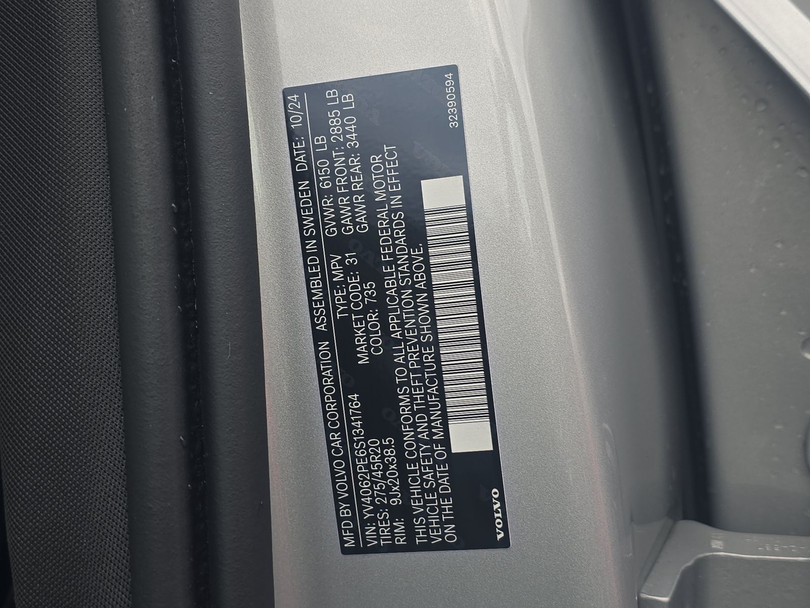 2025 Volvo XC90 B6 Plus AWD